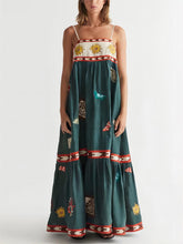 Summer Fun – Einzigartiges, bedrucktes Midikleid